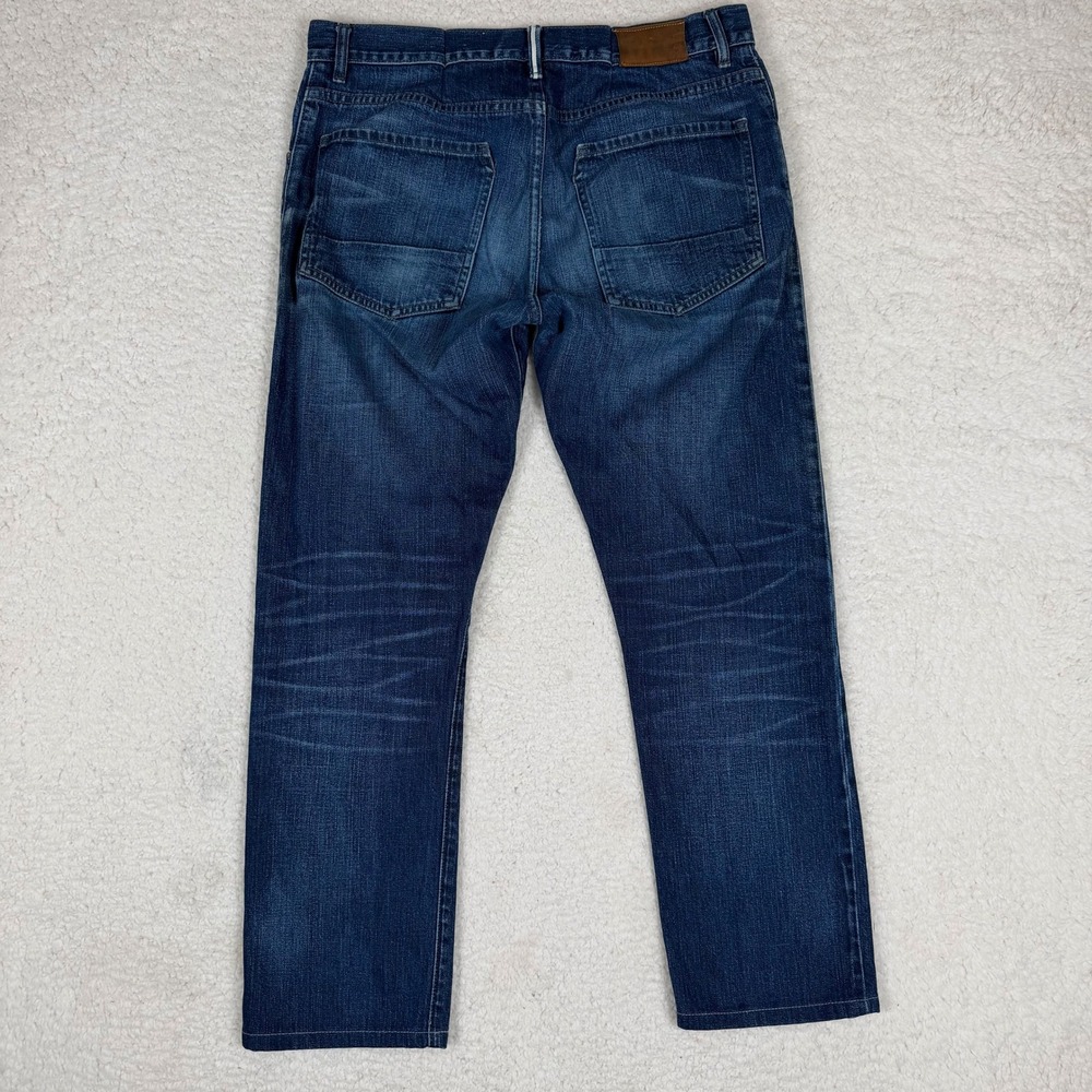 Raleigh Denim Martin Jeans 33 Mens White Oak Cone Denim Selvedge Indigo Slim - Picture 3 of 11